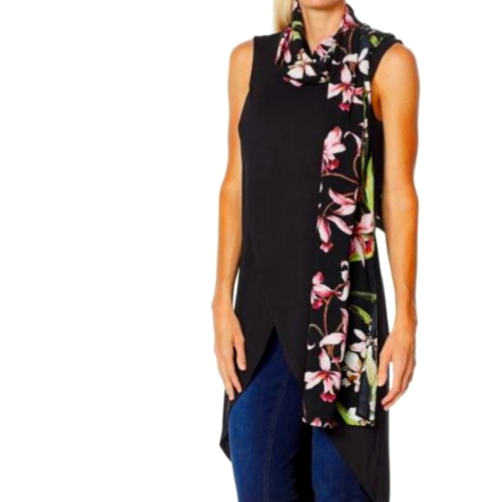 Floral scarf